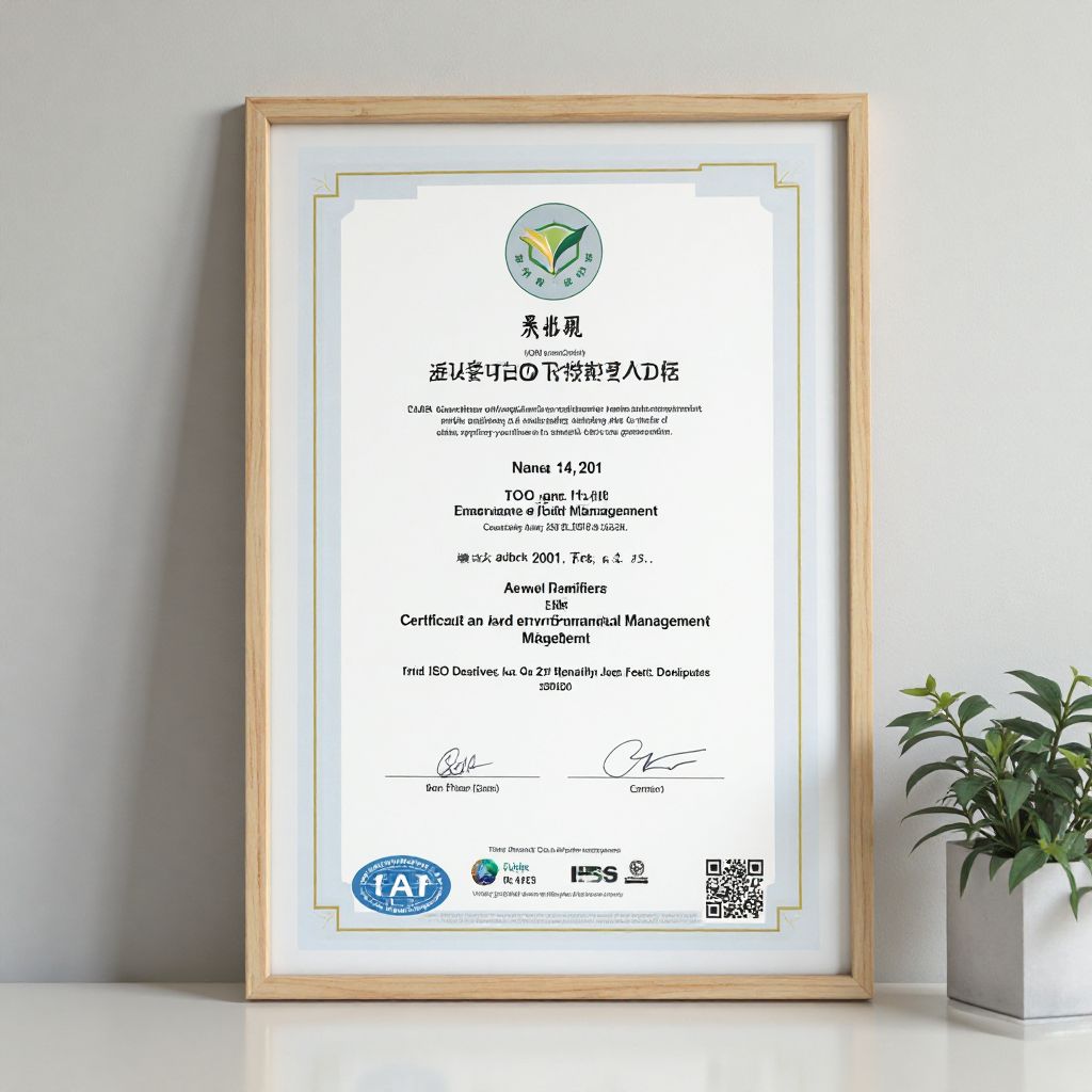 Certificación ISO 14001